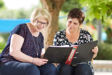 Teambesprechung in der Evangelischen Kindertagesstätte Nordheim.
